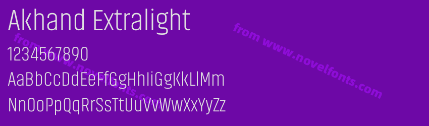 Akhand ExtralightPreview Akhand ExtralightPreview