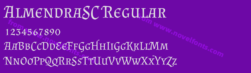 AlmendraSC RegularPreview AlmendraSC RegularPreview