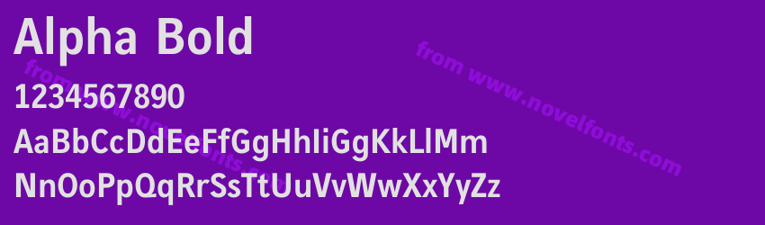 Alpha BoldPreview Alpha BoldPreview