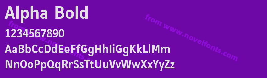 Alpha BoldPreview Alpha BoldPreview