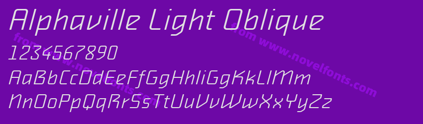 Alphaville Light ObliquePreview Alphaville Light ObliquePreview