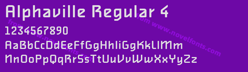 Alphaville Regular 4Preview Alphaville Regular 4Preview