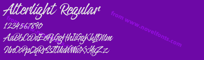 Alterlight RegularPreview Alterlight RegularPreview