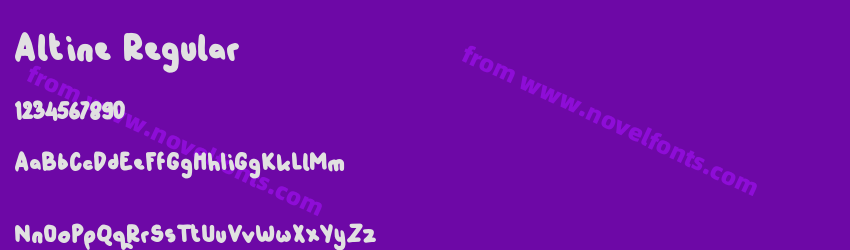 Altine RegularPreview Altine RegularPreview