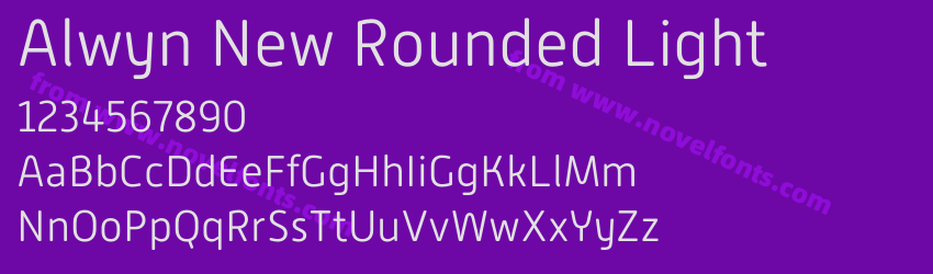 Alwyn New Rounded LightPreview Alwyn New Rounded LightPreview