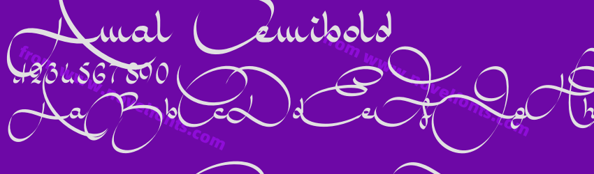 Amal SemiboldPreview Amal SemiboldPreview