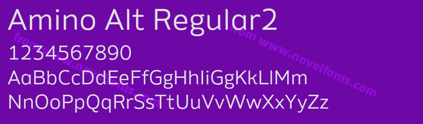 Amino Alt Regular2Preview Amino Alt Regular2Preview