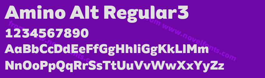Amino Alt Regular3Preview Amino Alt Regular3Preview