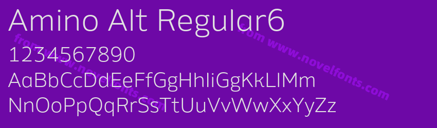 Amino Alt Regular6Preview Amino Alt Regular6Preview