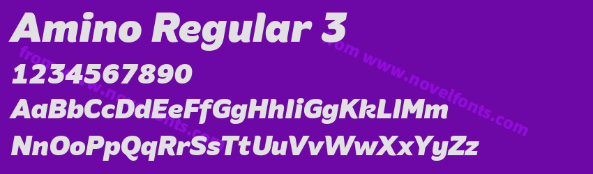 Amino Regular 3Preview Amino Regular 3Preview