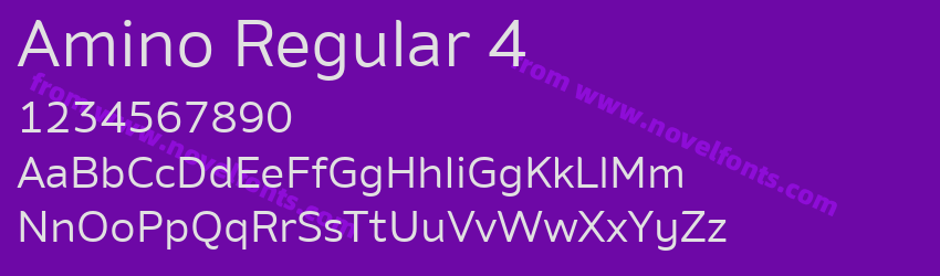 Amino Regular 4Preview Amino Regular 4Preview