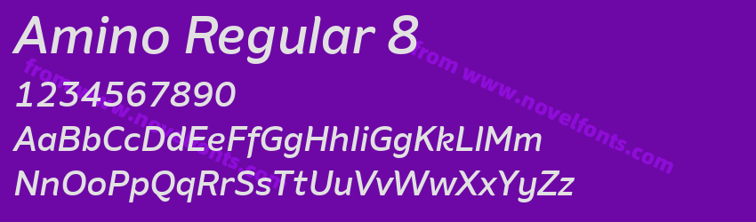 Amino Regular 8Preview Amino Regular 8Preview