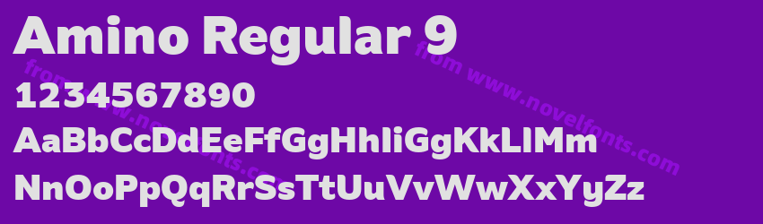 Amino Regular 9Preview Amino Regular 9Preview