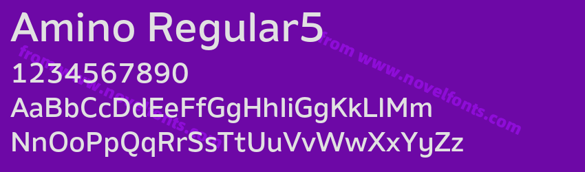 Amino Regular5Preview Amino Regular5Preview