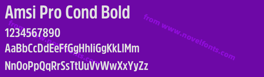 Amsi Pro Cond BoldPreview Amsi Pro Cond BoldPreview