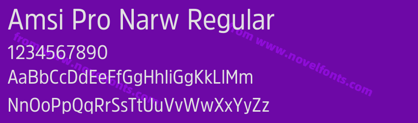 Amsi Pro Narw RegularPreview Amsi Pro Narw RegularPreview