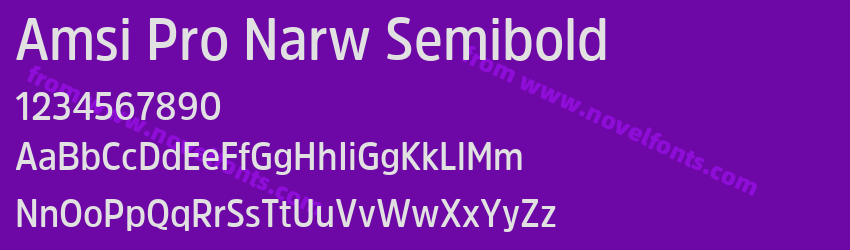 Amsi Pro Narw SemiboldPreview Amsi Pro Narw SemiboldPreview