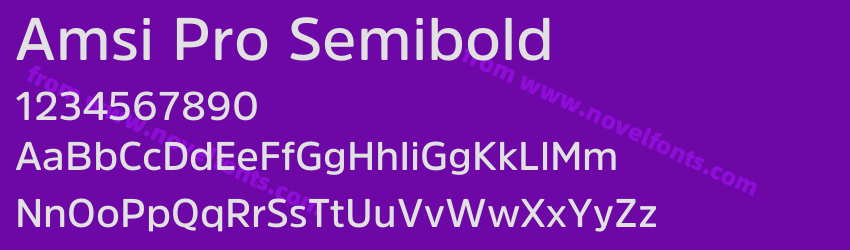 Amsi Pro SemiboldPreview Amsi Pro SemiboldPreview