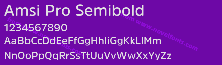 Amsi Pro SemiboldPreview Amsi Pro SemiboldPreview