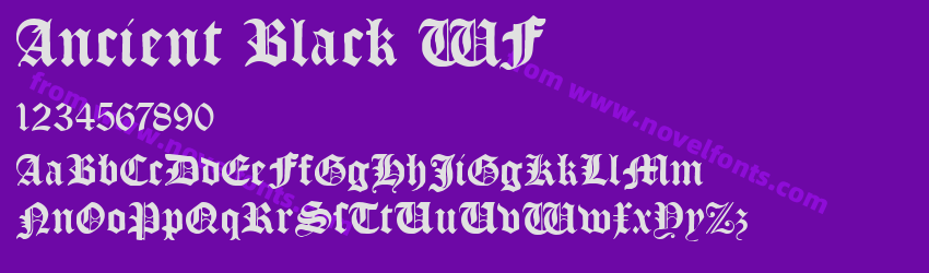 Ancient Black WFPreview Ancient Black WFPreview