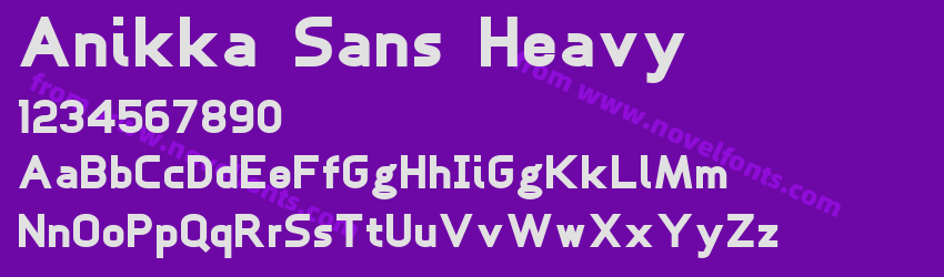 Anikka Sans HeavyPreview Anikka Sans HeavyPreview