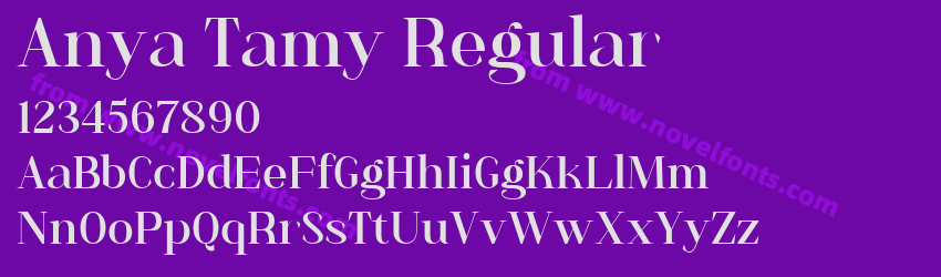 Anya Tamy RegularPreview Anya Tamy RegularPreview