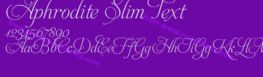 Aphrodite Slim TextPreview Aphrodite Slim TextPreview