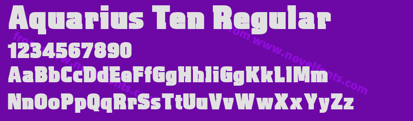 Aquarius Ten RegularPreview Aquarius Ten RegularPreview