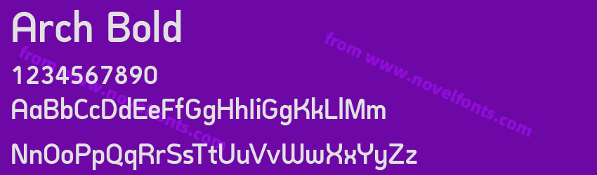 Arch BoldPreview Arch BoldPreview