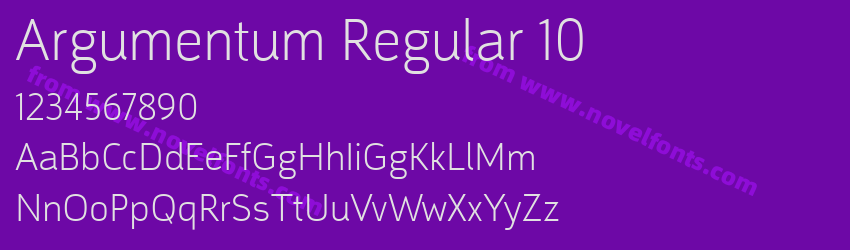 Argumentum Regular 10Preview Argumentum Regular 10Preview