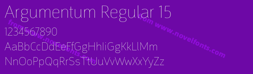 Argumentum Regular 15Preview Argumentum Regular 15Preview