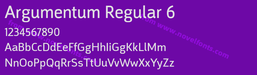 Argumentum Regular 6Preview Argumentum Regular 6Preview
