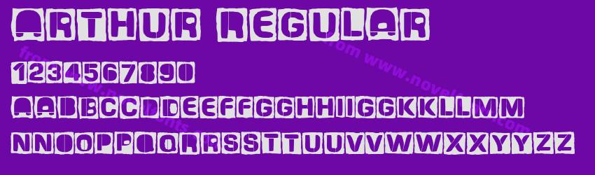 Arthur RegularPreview Arthur RegularPreview