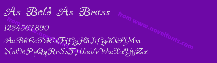 As Bold As BrassPreview As Bold As BrassPreview