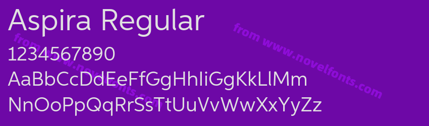 Aspira RegularPreview Aspira RegularPreview