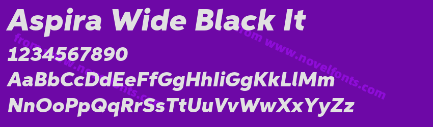 Aspira Wide Black ItPreview Aspira Wide Black ItPreview