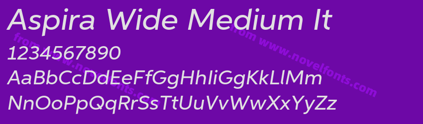 Aspira Wide Medium ItPreview Aspira Wide Medium ItPreview