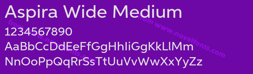 Aspira Wide MediumPreview Aspira Wide MediumPreview