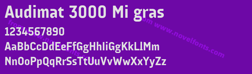 Audimat 3000 Mi grasPreview Audimat 3000 Mi grasPreview