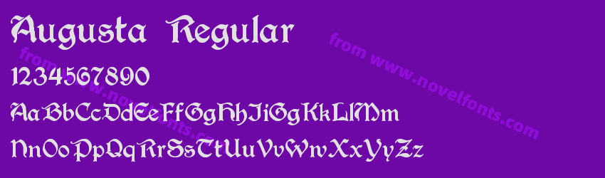 Augusta RegularPreview Augusta RegularPreview