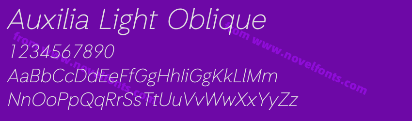 Auxilia Light ObliquePreview