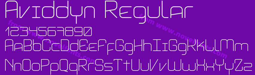 Aviddyn RegularPreview