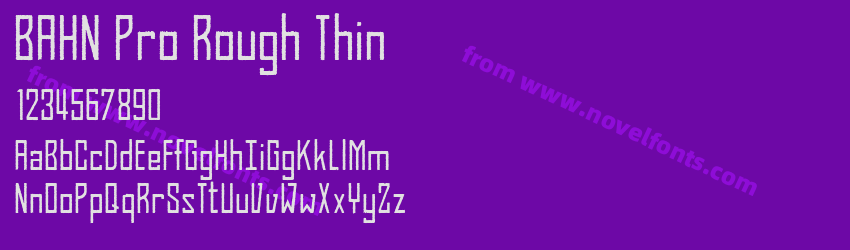 BAHN Pro Rough ThinPreview BAHN Pro Rough ThinPreview