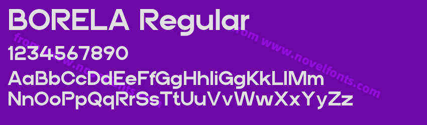 BORELA RegularPreview BORELA RegularPreview
