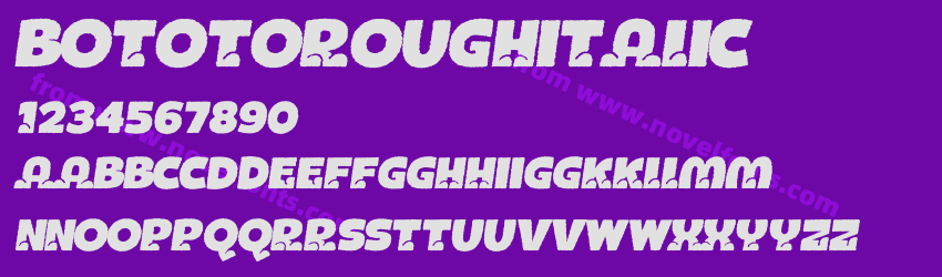 BOTOTOROUGHITALICPreview BOTOTOROUGHITALICPreview