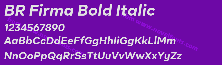 BR Firma Bold ItalicPreview BR Firma Bold ItalicPreview