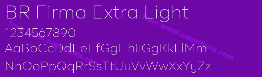 BR Firma Extra LightPreview BR Firma Extra LightPreview