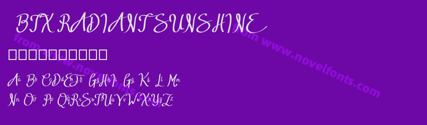 BTX RADIANT SUNSHINEPreview BTX RADIANT SUNSHINEPreview