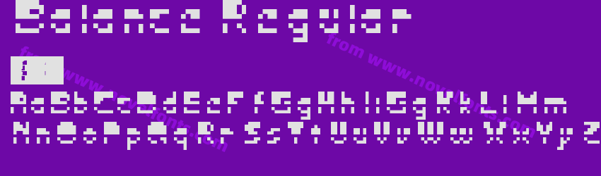 Balance RegularPreview Balance RegularPreview