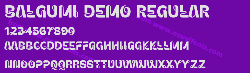 Balgumi Demo RegularPreview Balgumi Demo RegularPreview